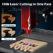 Kiosk laser engraver machine