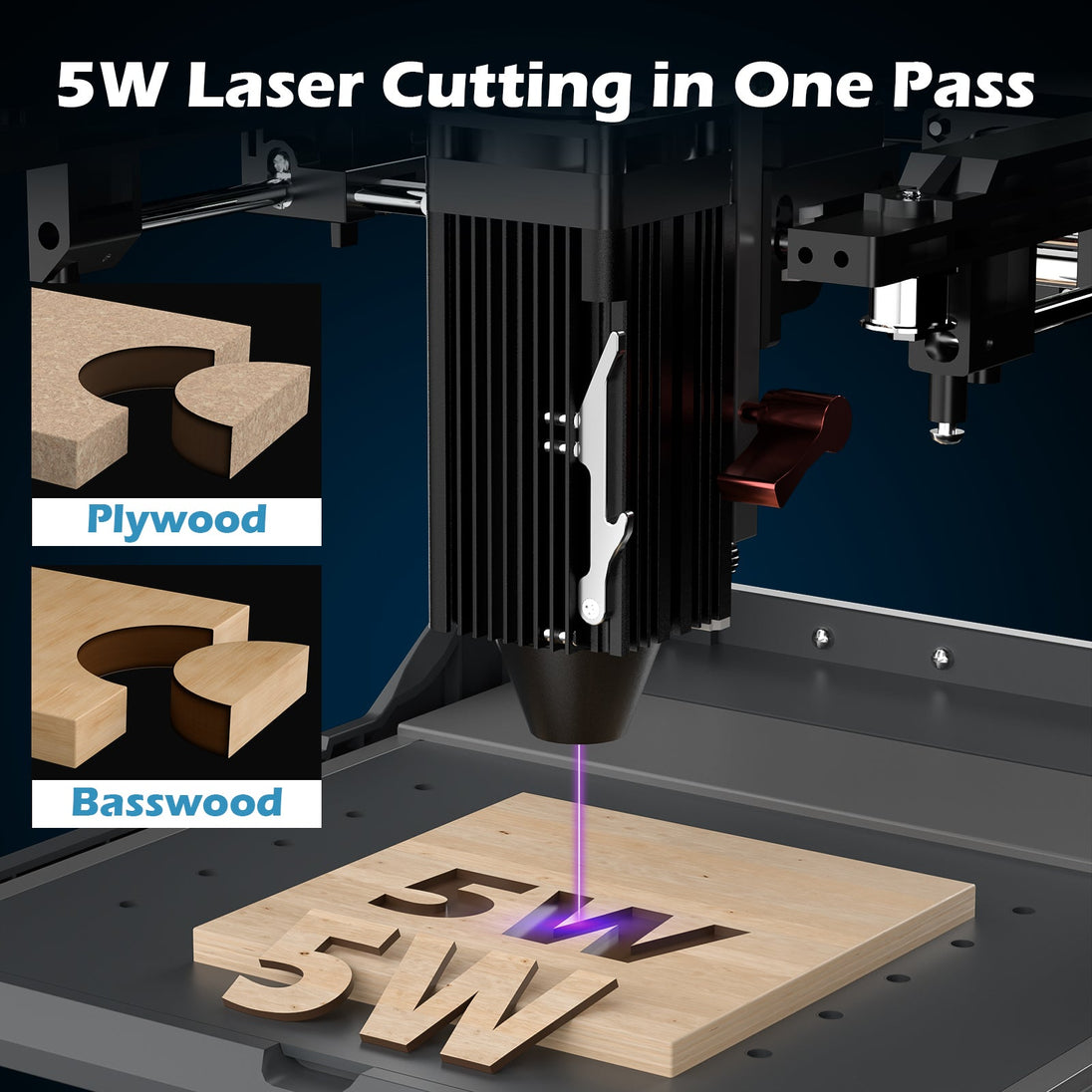 Kiosk laser engraver machine