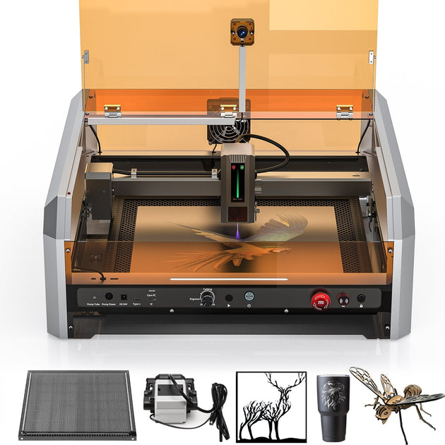 L8 high speed all-in-one laser engraving machine with air assist