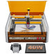 L8 laser engraver machine, 20W/40W, air assist, Lightburn camera