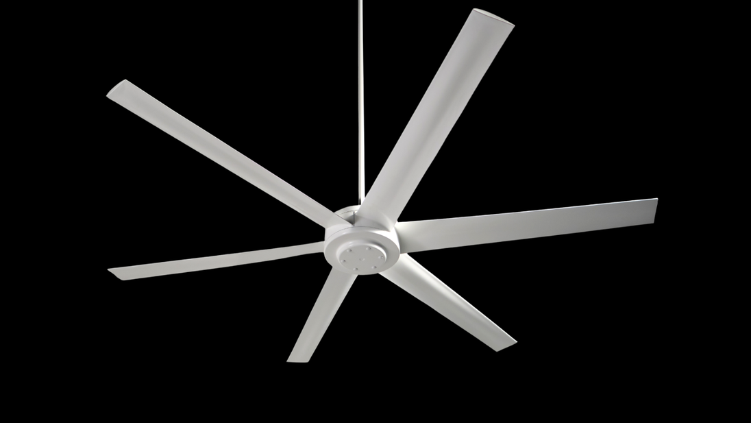 MacroAir Lincoln Street 6 white ceiling fan