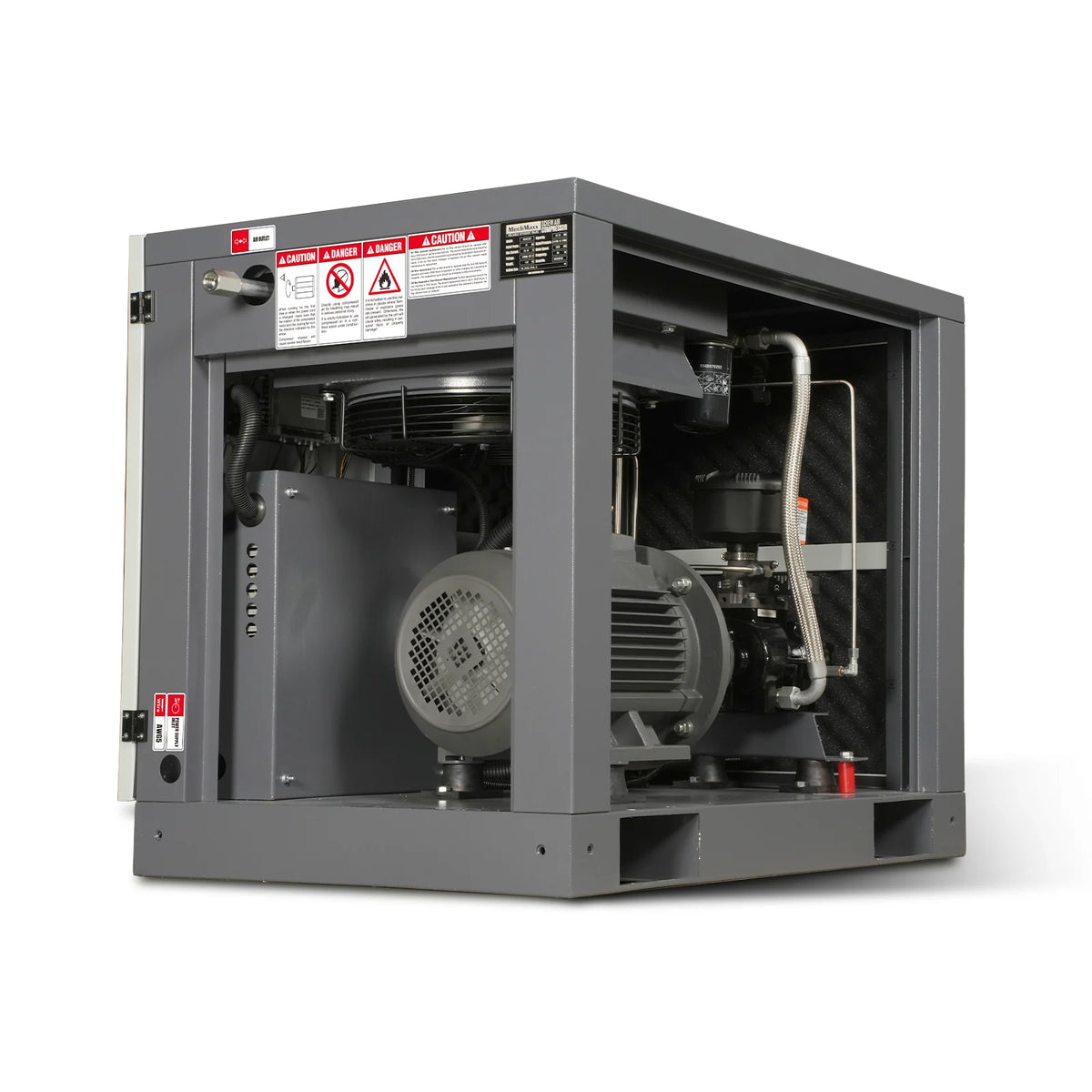 MechMaxx 10HP Rotary Screw Air Compressor - 32 CFM, 116 PSI, 230V 3-Phase | Industrial-Grade - view 7
