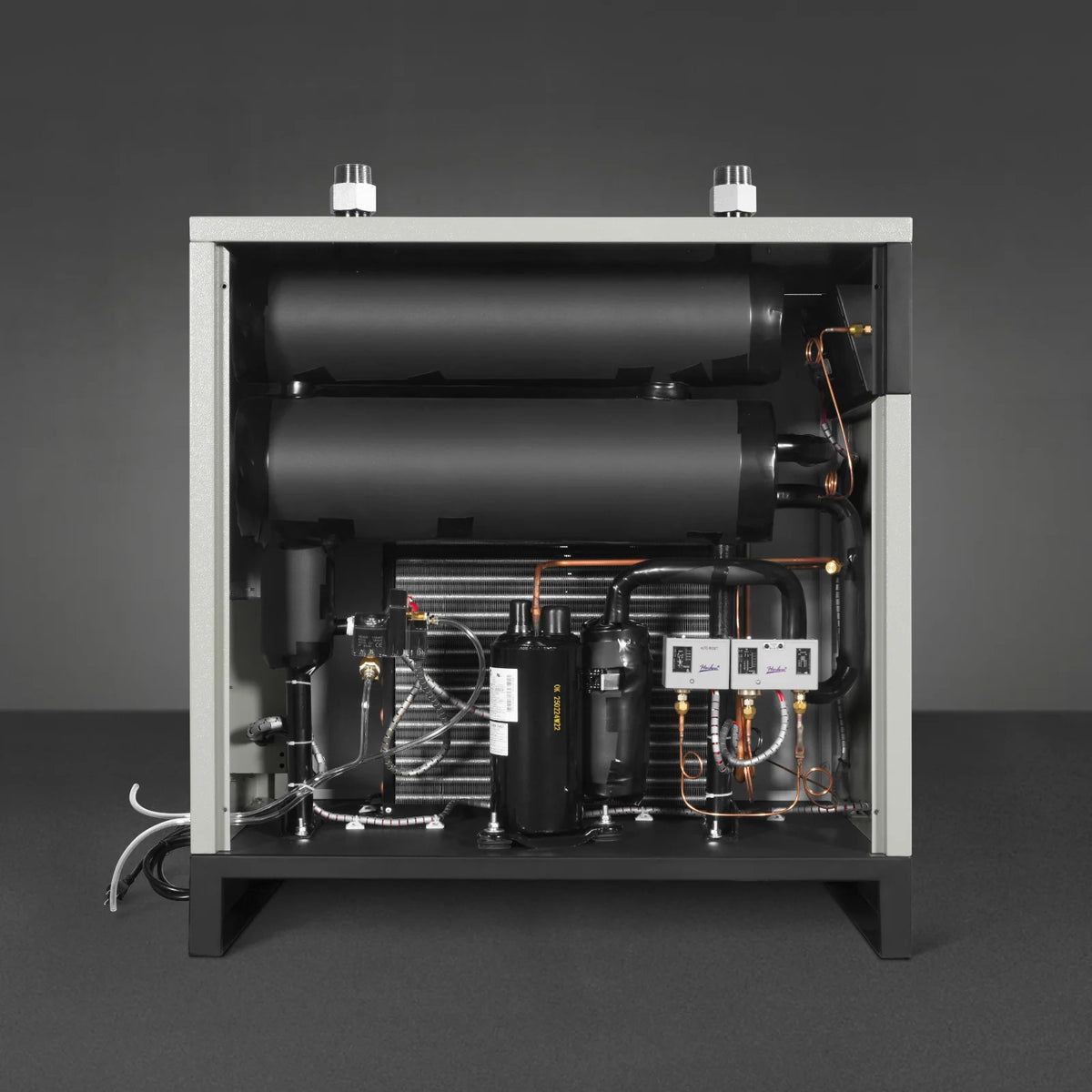 MechMaxx High Inlet Refrigerated Air Dryer 196 CFM, Max 176°F Inlet Temperature Compressed Air Dryer, 120V 1.2KW, 35.6°F Dew Point, Max 145 PSI, Dual Electronic & Manual Drain, Intelligent Control - view 6