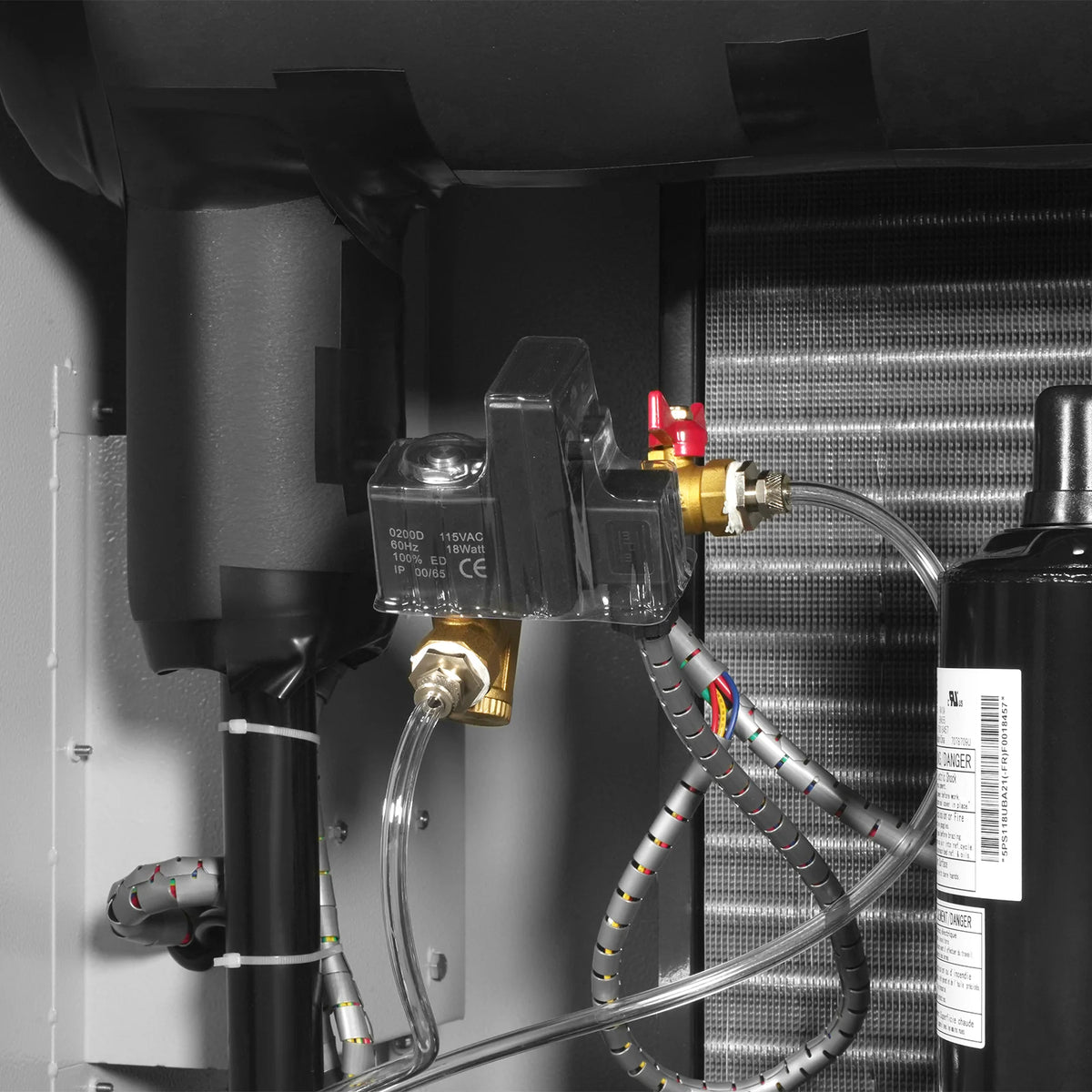 MechMaxx High Inlet Refrigerated Air Dryer 196 CFM, Max 176°F Inlet Temperature Compressed Air Dryer, 120V 1.2KW, 35.6°F Dew Point, Max 145 PSI, Dual Electronic & Manual Drain, Intelligent Control - view 7