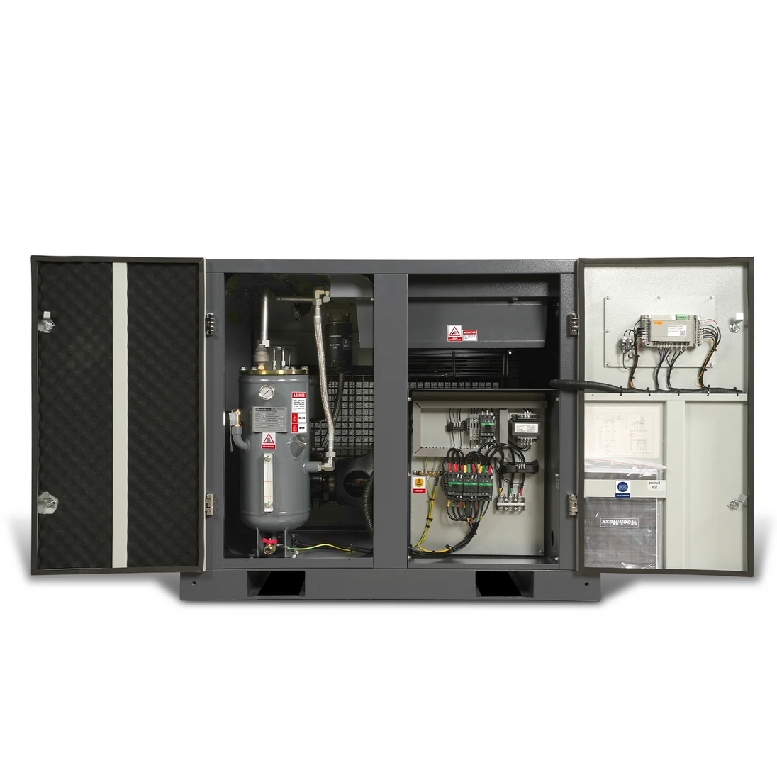 MechMaxx 20HP Rotary Screw Air Compressor - 78 CFM, 116 PSI, 230V 3-Phase | Industrial-Grade - view 6