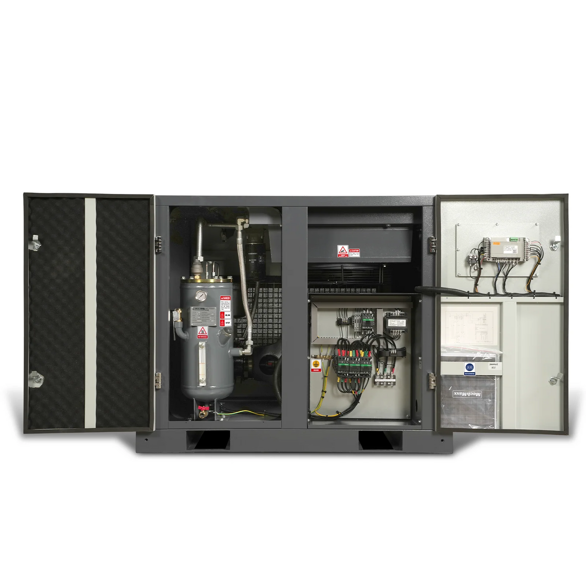 MechMaxx 20HP Rotary Screw Air Compressor - 78 CFM, 116 PSI, 230V 3-Phase | Industrial-Grade - view 6