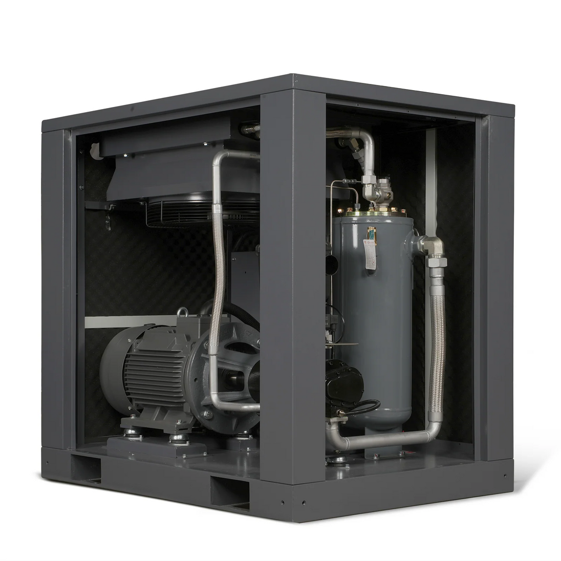 MechMaxx 30HP Rotary Screw Air Compressor - 106 CFM, 116 PSI, 230V 3-Phase | Industrial-Grade - view 8