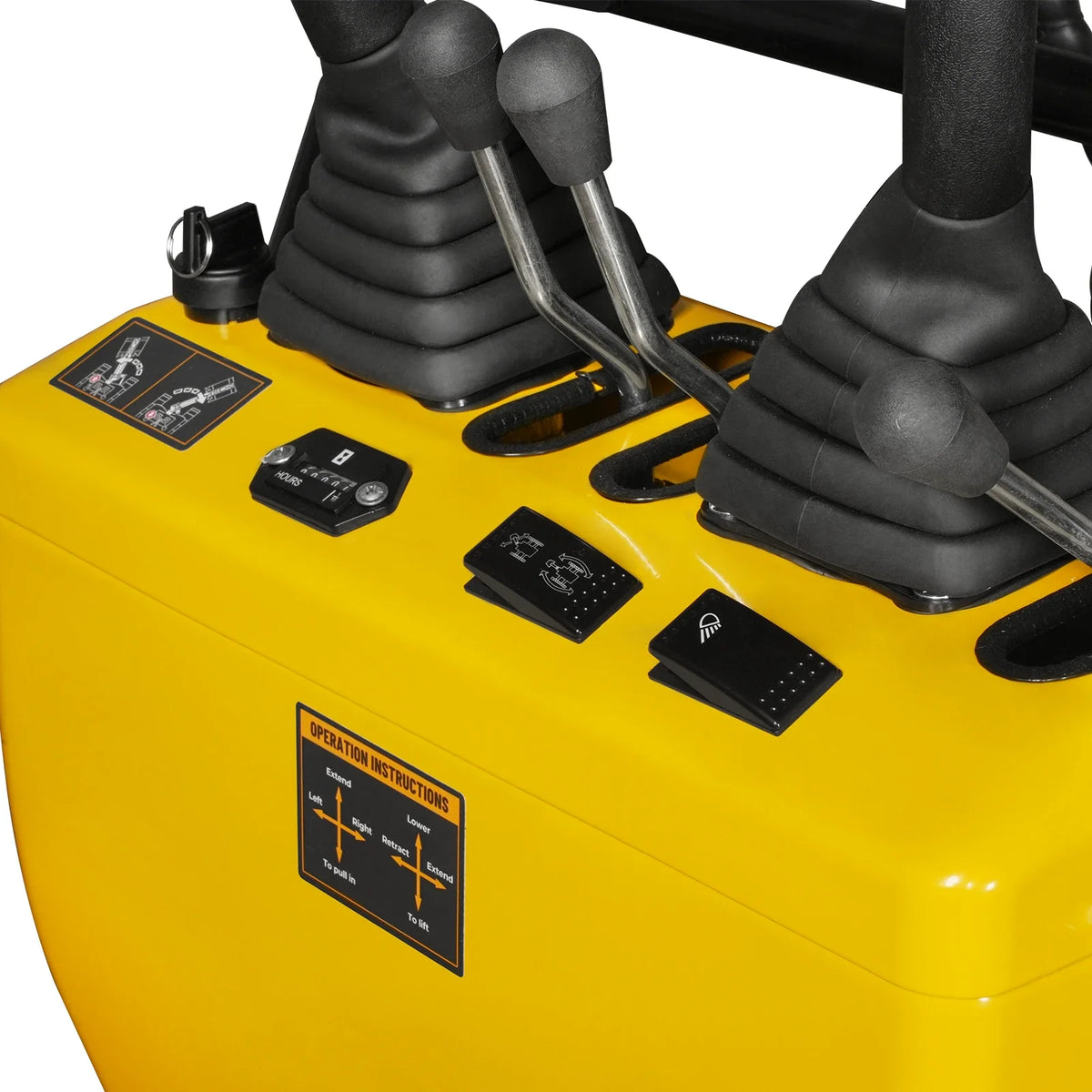 MechMaxx MEC06 Mini Compact Excavator — Loncin 300cc, 0.6-Ton