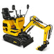 MechMaxx MEC06 Mini Compact Excavator — Loncin 300cc, 0.6-Ton