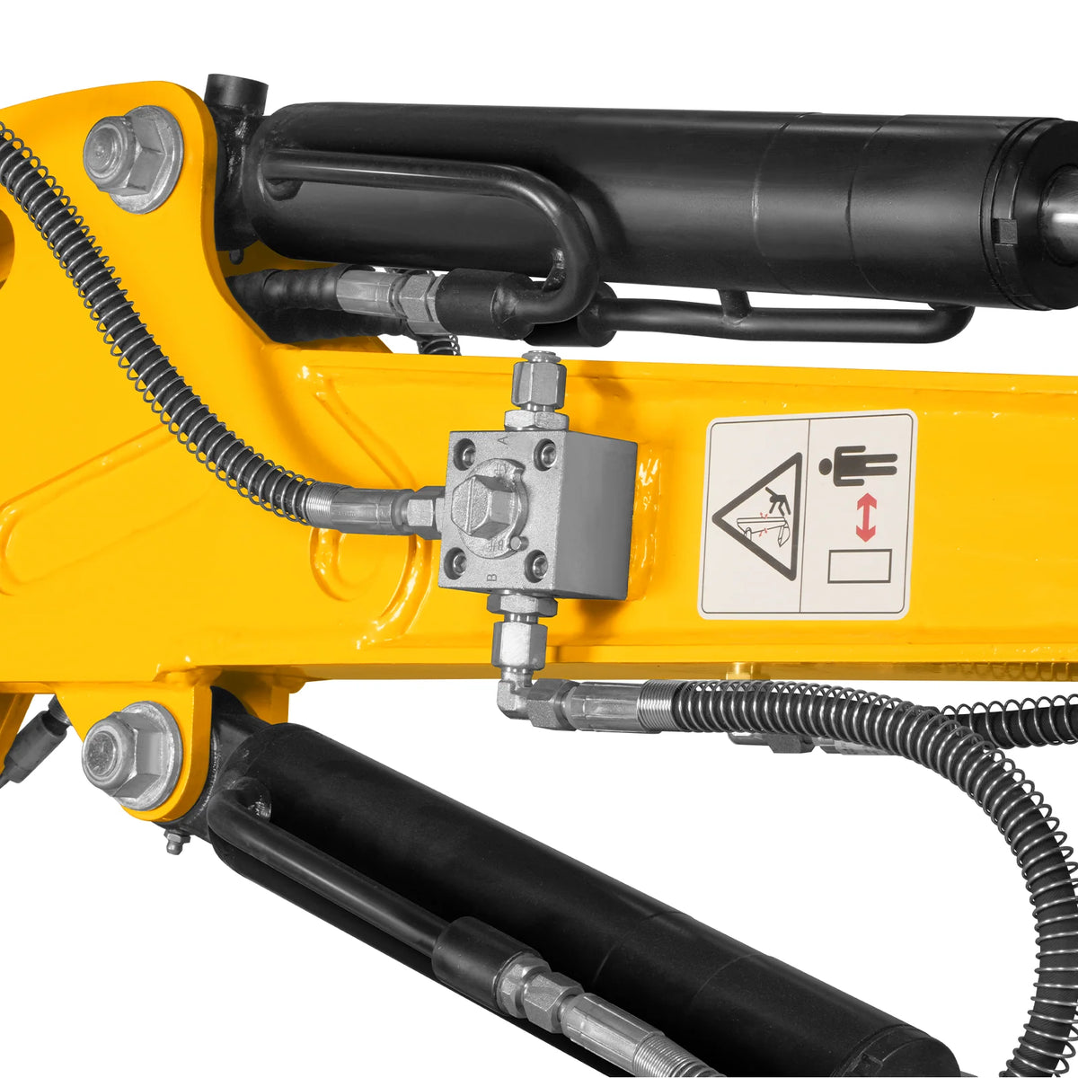 MechMaxx Mini Compact Excavator B&S VANGUARD 408cc 14hp Engine, 65.7" Max. Digging Depth, 1 Ton, 2370 LBS Operating Weight, MEC10 - view 5