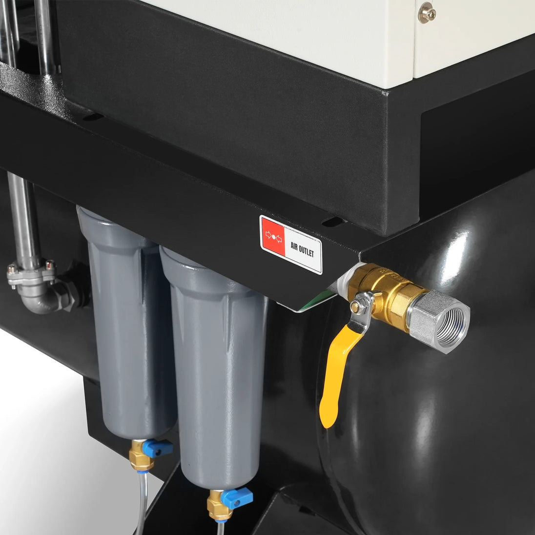 MechMaxx 20HP Combined Rotary Screw Air Compressor with Dryer & 105-Gal ASME Tank | 78 CFM, 116 PSI, 460V 3-Phase - Industrial Grade - view 8