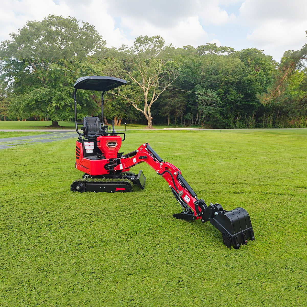 MechMaxx MEC10 Mini Compact Excavator — Honda GX390, 1-Ton