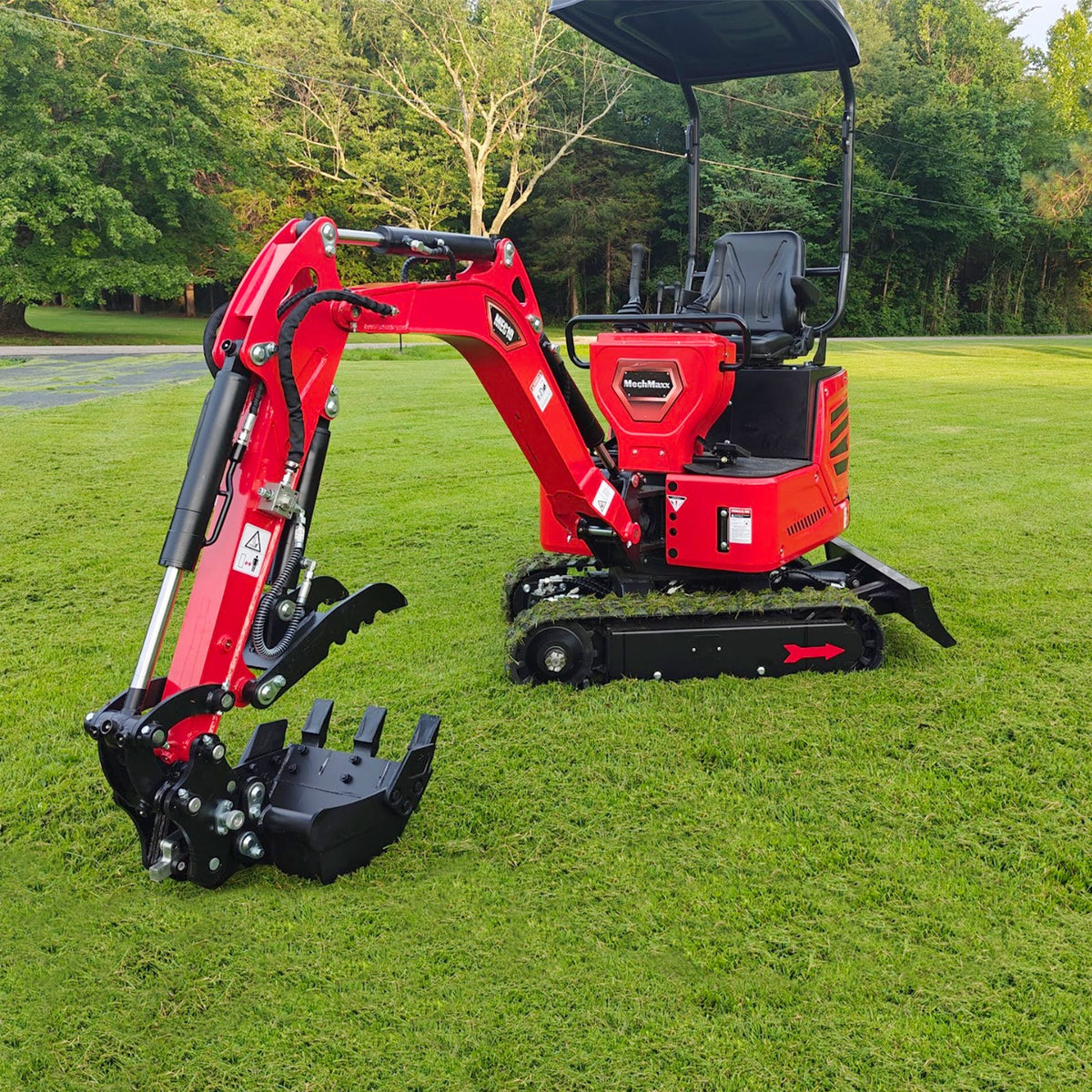 MechMaxx MEC10 Mini Compact Excavator — Honda GX390, 1-Ton