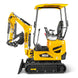 MechMaxx MEC12 Mini Compact Excavator — Kubota D722, 1.2-Ton