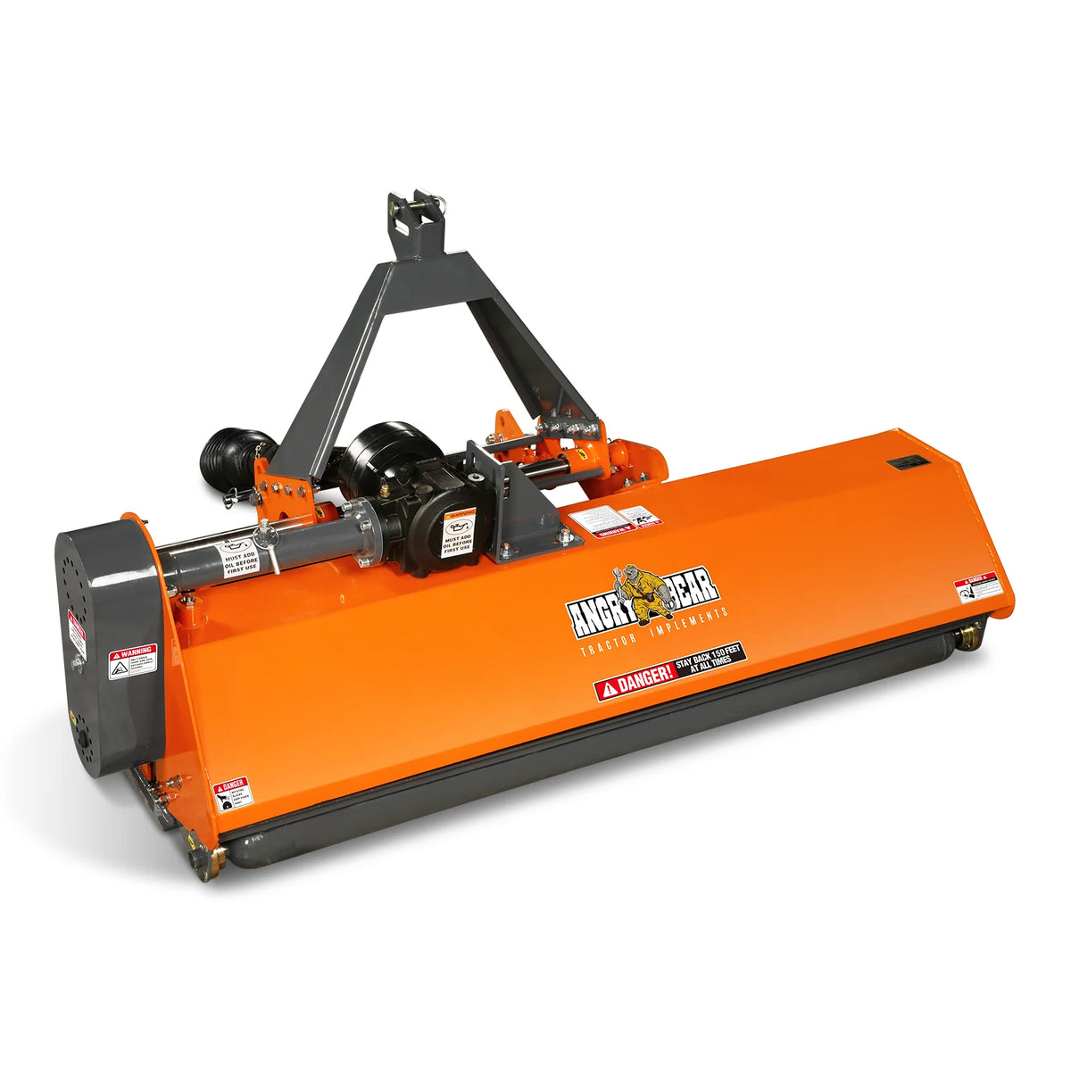 MechMaxx 72" PTO Flail Mower with Hydraulic Side Shift 3 Point 45-85hp , NAM72H - view 2