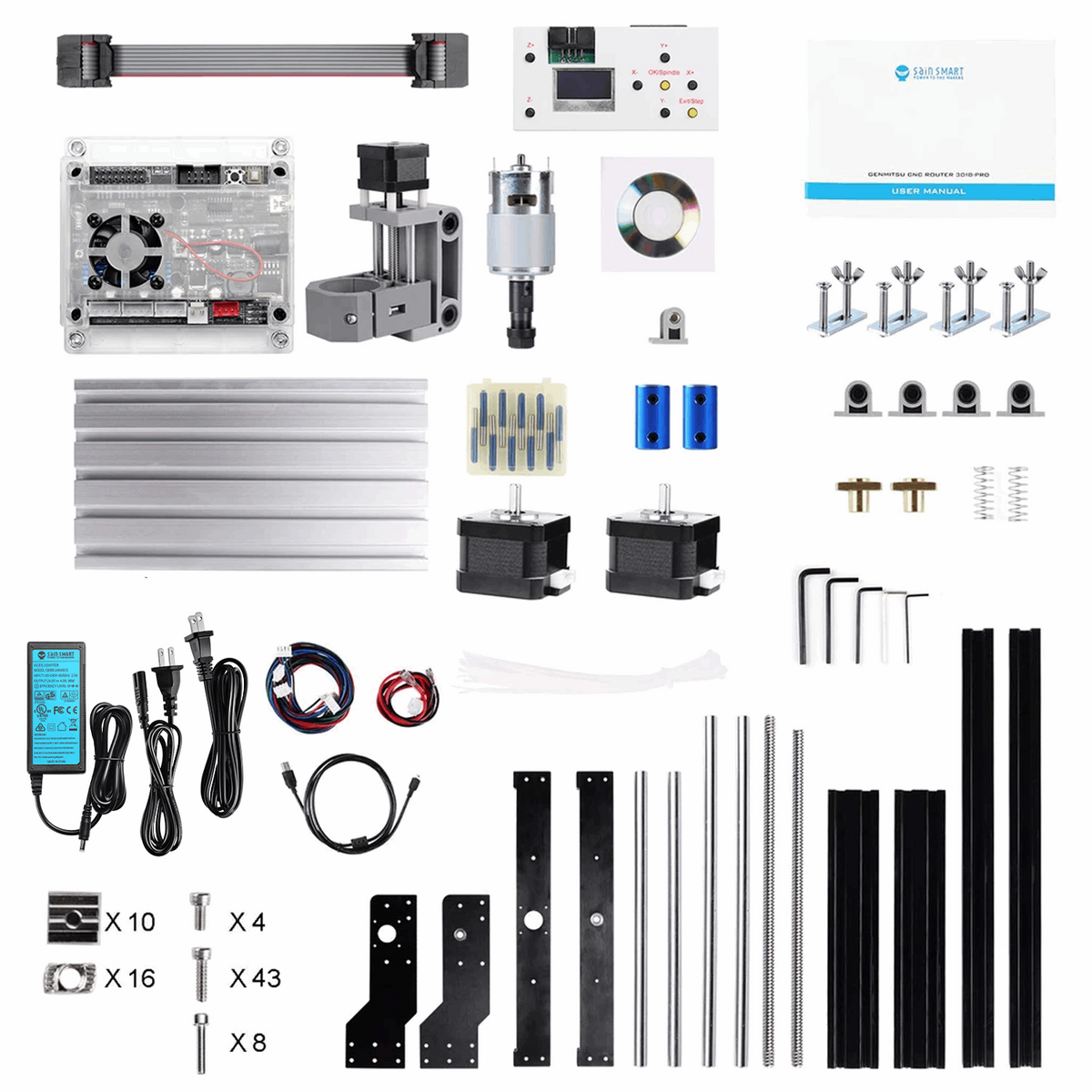 3018-PRO desktop CNC router DIY kit