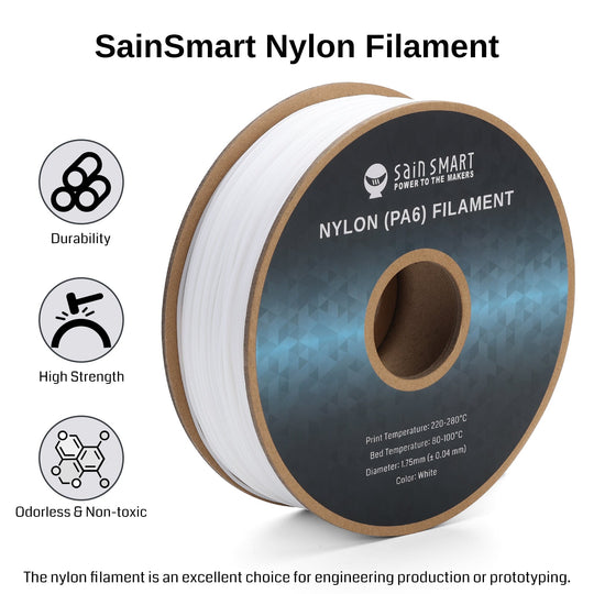 PA6 nylon filament 1.75mm 1kg