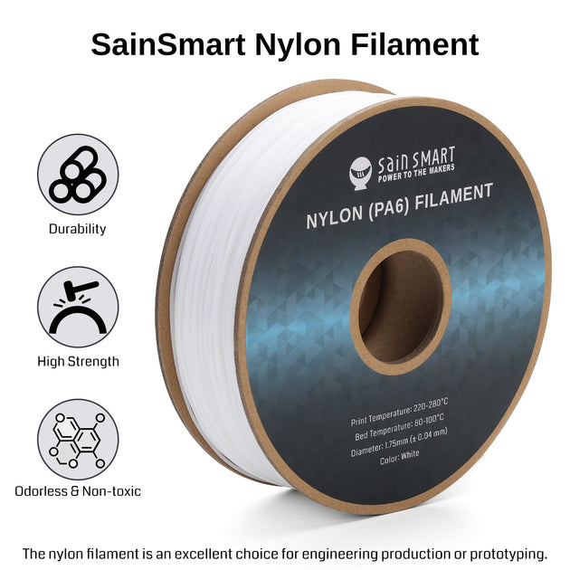 PA6 nylon filament 1.75mm 1kg