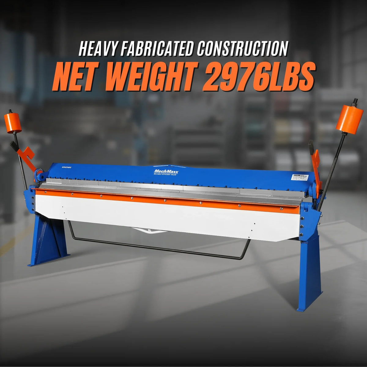 MechMaxx 120" Manual Sheet Metal Brake — PB12014
