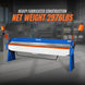 MechMaxx 120" Manual Sheet Metal Brake — PB12014