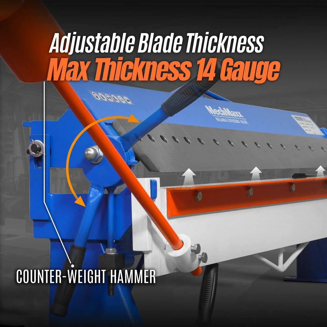 MechMaxx 120" Manual Sheet Metal Brake — PB12014