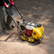 MechMaxx Honda GX160 Vibratory Plate Compactor with Wheel Kit, 3150 lb Centrifugal Force for Soil, Gravel, Asphalt and Paver Base, PC80H - view 3