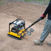 MechMaxx Honda GX160 Vibratory Plate Compactor with Wheel Kit, 3600 lb Centrifugal Force for Soil, Gravel, Asphalt and Paver Base, PC90H - view 8