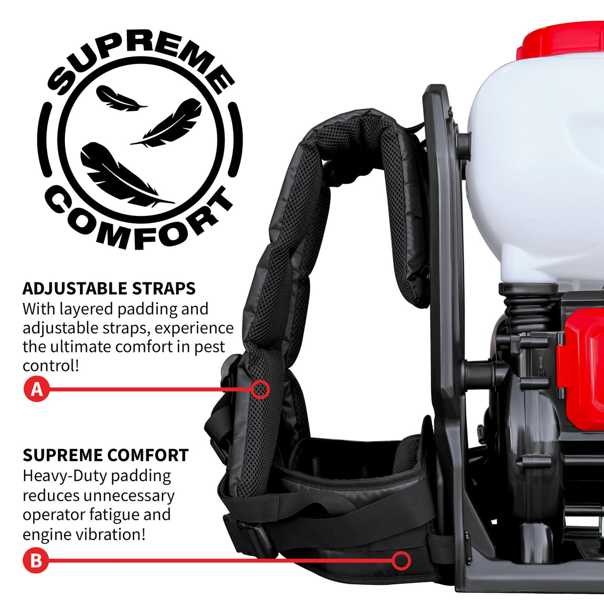 4 Gal Battery Powered Backpack Mosquito Fogger Sprayer 36V for Pest Control Ticks, Fleas, Flies, and Mosquitoes - view 10