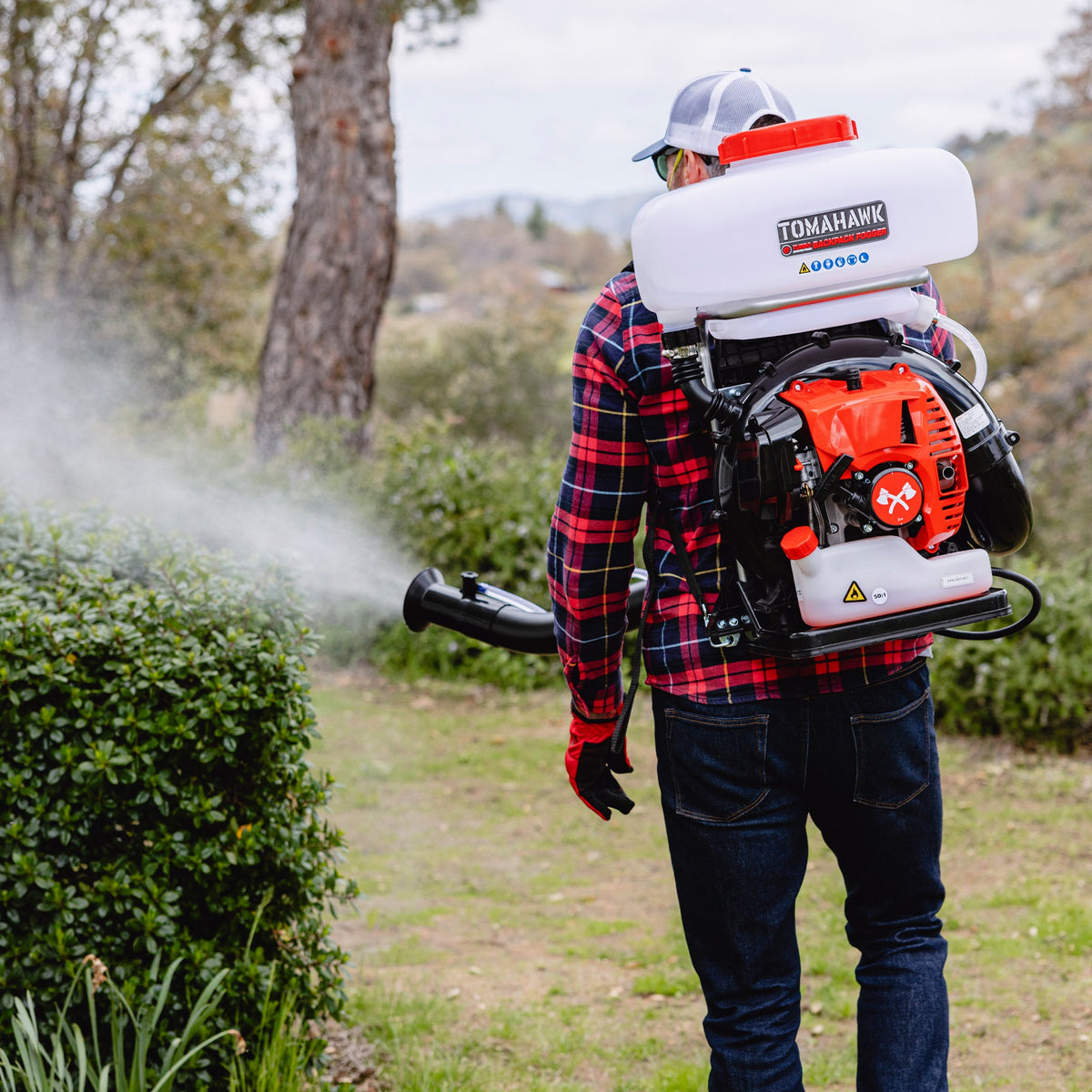 3.7 Gal Turbo Boosted Backpack Mosquito Fogger Leaf Blower for Pest Control - view 12