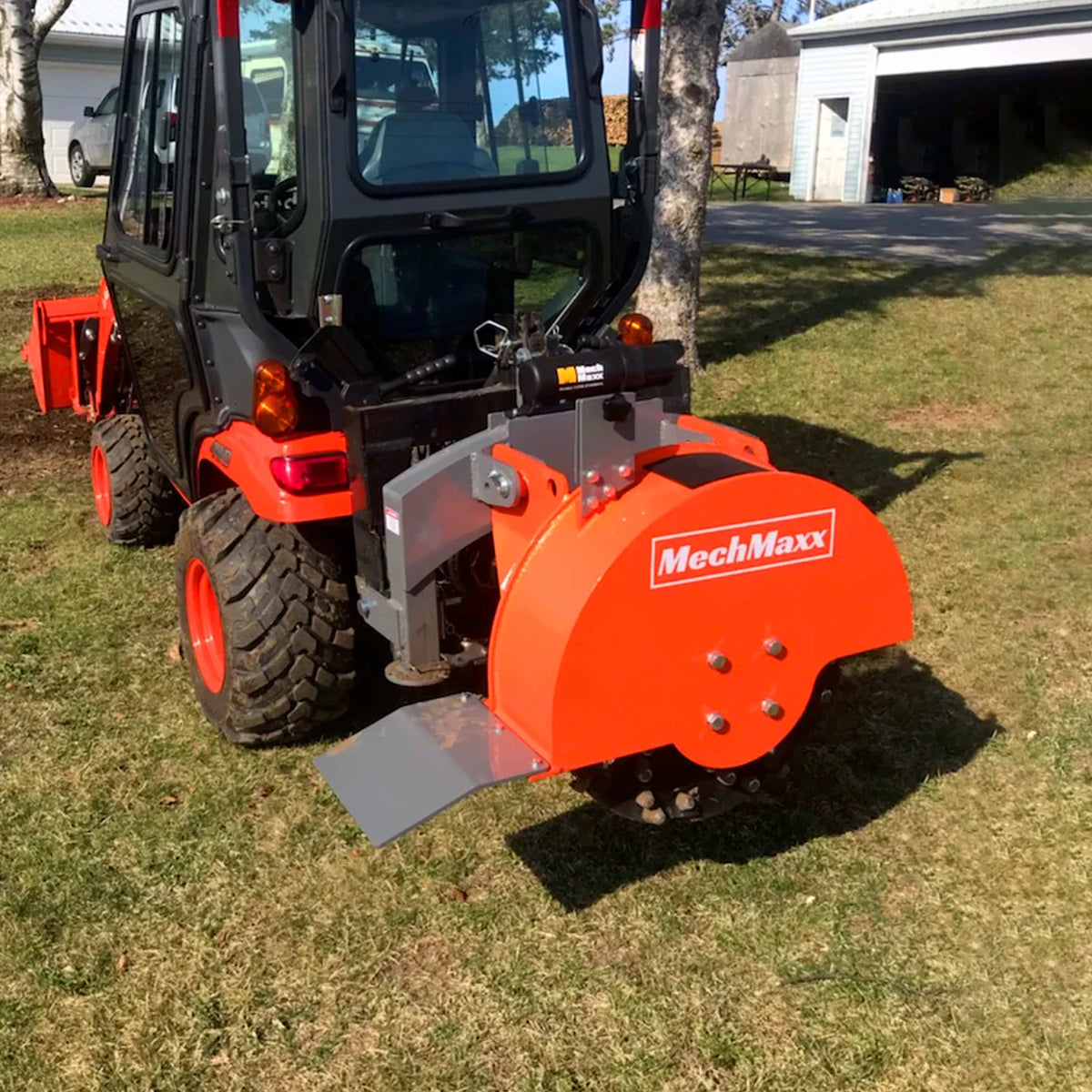 MechMaxx 3-Point PTO Stump Grinder with 34 Carbide Teeth (PTO Shaft Included with Slip Clutch), for 15-45HP Tractor, SG24 - view 4