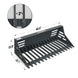 MechMaxx 44" Rock Bucket — Mini Skid Steer Attachment