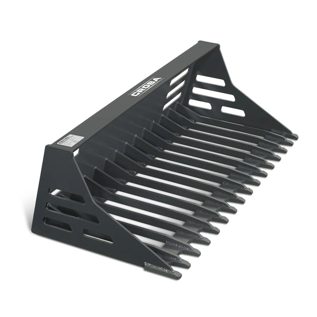 MechMaxx 44" Rock Bucket — Mini Skid Steer Attachment