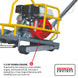 6" Early Entry Green Concrete Saw with 3.5 HP Honda GX120 Engine - view 5