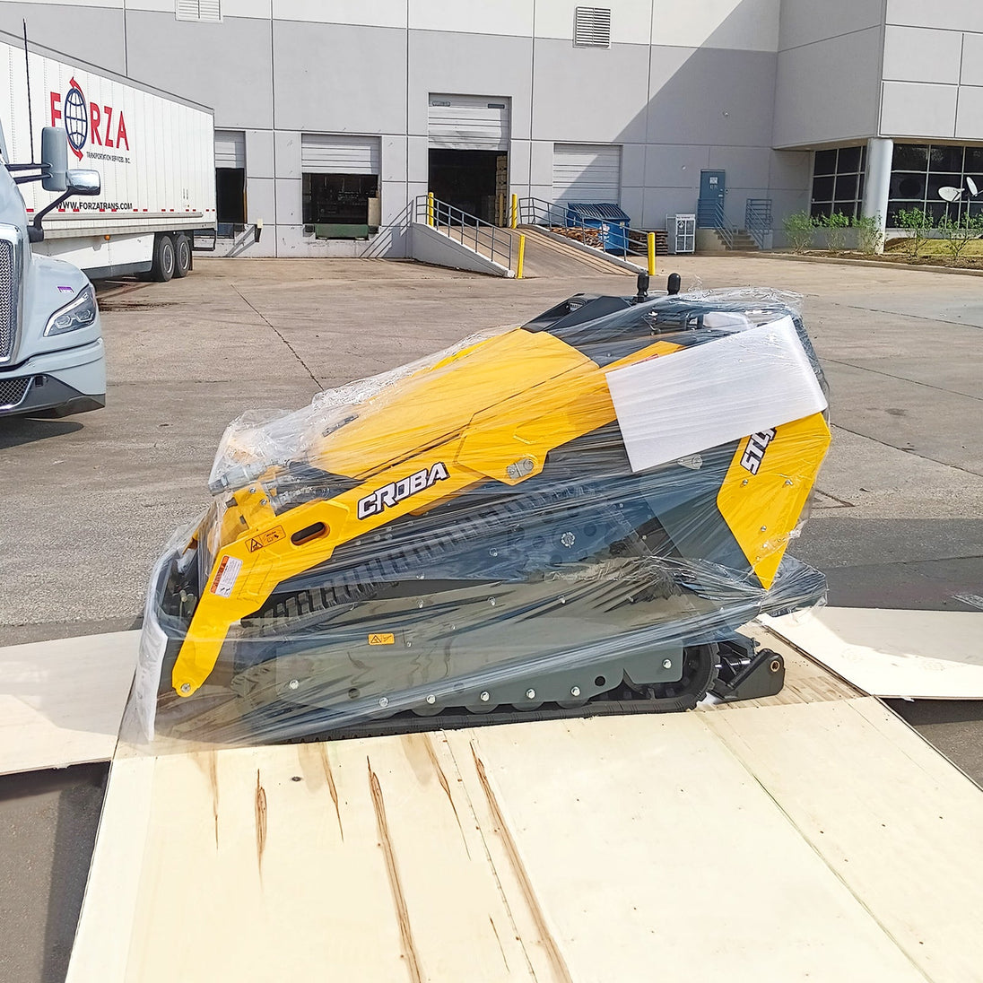 MechMaxx Croba TL1000 Mini Tracked Loader