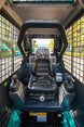 Sunward SWTL4538 operator cab with joystick controls