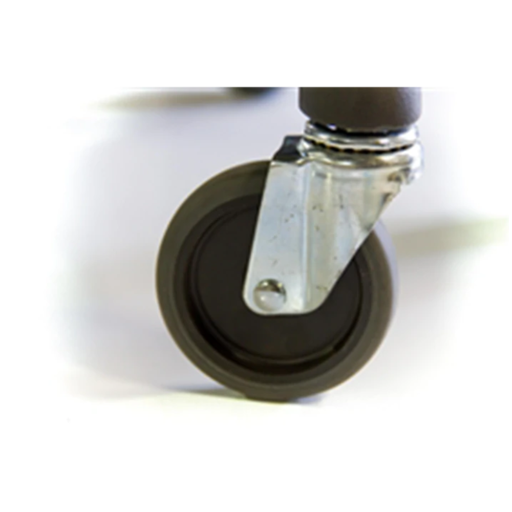 TourMax heavy-duty casters, set of 5, for Stealth chair