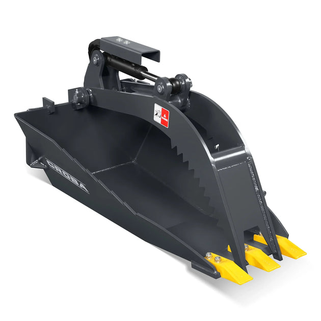 MechMaxx 36 inch stump grapple bucket attachment