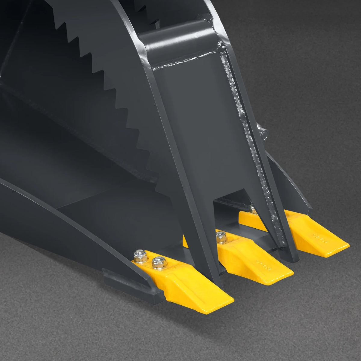 MechMaxx 36" Stump Grapple Bucket — Mini Skid Steer Attachment