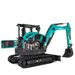 Sunward SWE60UF mini excavator, opposite side