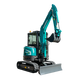 Sunward SWE35UF 3.5-ton zero-tail mini excavator, side view