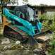 Sunward SWTL4538 compact track loader on a job site, front view