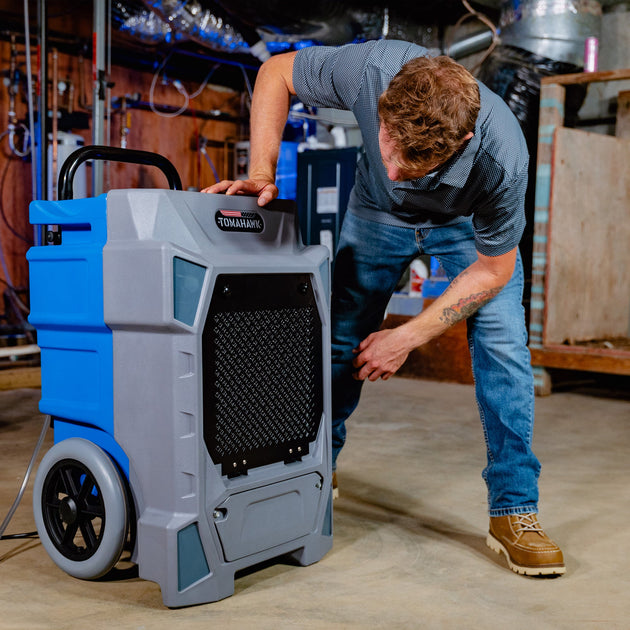 190 Pint Commercial Industrial Dehumidifier 7,000 ft² Rated LGR Integrated Pump Drain Hose - view 2