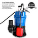 Tomahawk 1/2 HP Submersible Trash Pump, 66 GPM / 3960 GPH, 400W 2" Discharge for Dewatering Flooded Basements, Pools, Irrigation - view 5