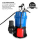 Tomahawk 1/2 HP Submersible Trash Pump, 66 GPM / 3960 GPH, 400W 2" Discharge for Dewatering Flooded Basements, Pools, Irrigation - view 5