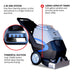 3-in-1 Commercial Carpet Extractor Cleaner, 18” Width, 9 Gallon Dual Tanks, Dual 1000W Motors for Hotels, Offices & Upholstery - view 6