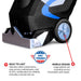3-in-1 Commercial Carpet Extractor Cleaner, 18” Width, 9 Gallon Dual Tanks, Dual 1000W Motors for Hotels, Offices & Upholstery - view 8