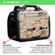 3000 Watt Inverter Generator Super Quiet Portable Gas Power Professional Use - Camo Special Edition - view 5