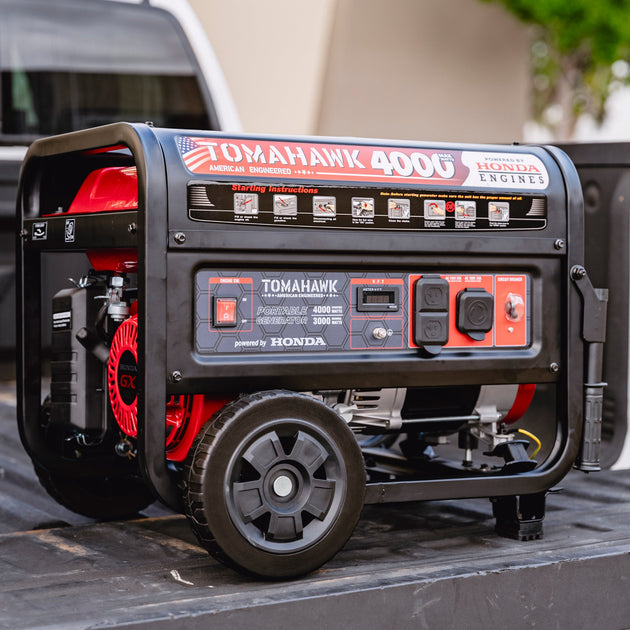 4000 Watt Honda Powered Generator Portable Gas Power Professional Use - view 2