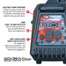 4500 Watt Inverter Generator Electronic Fuel Injection EFI Super Quiet Portable Gas Power Professional Use - view 7