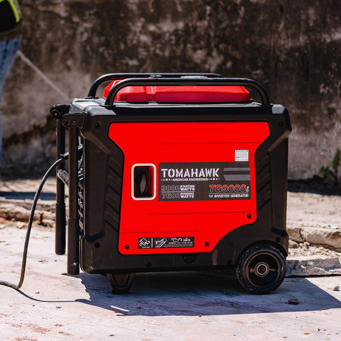 10,500 Watt Inverter Generator Electric Start Super Quiet Portable Gas Power Professional Use - view 5
